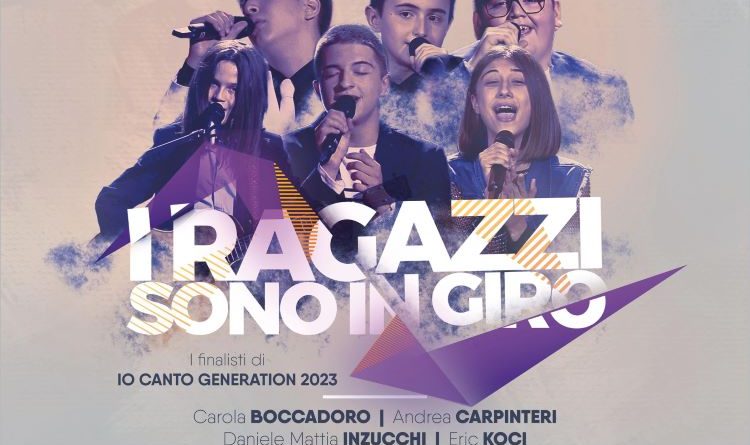 Castellana Grotte, I Ragazzi Sono in Giro: un concerto con i finalisti di “Io Canto Generation 2023”